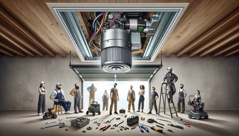 Garage Door Opener Repair in Williamsburg