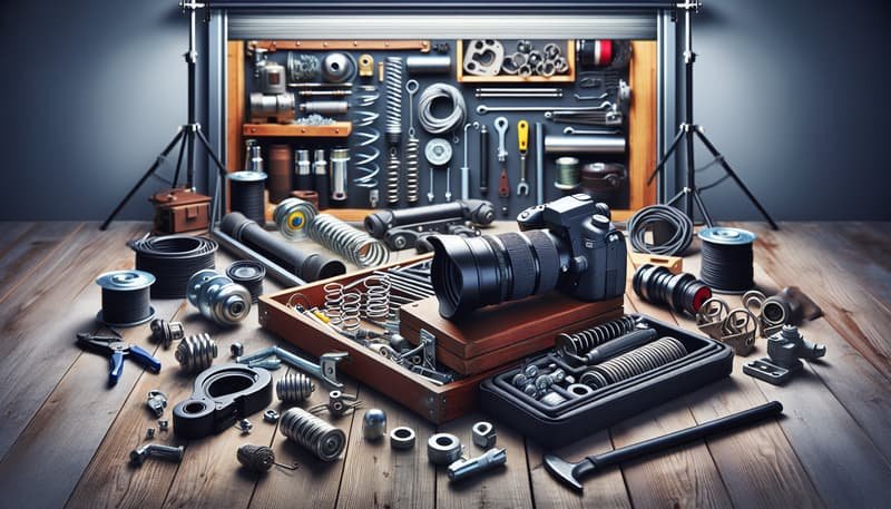 Garage door work in Hancock